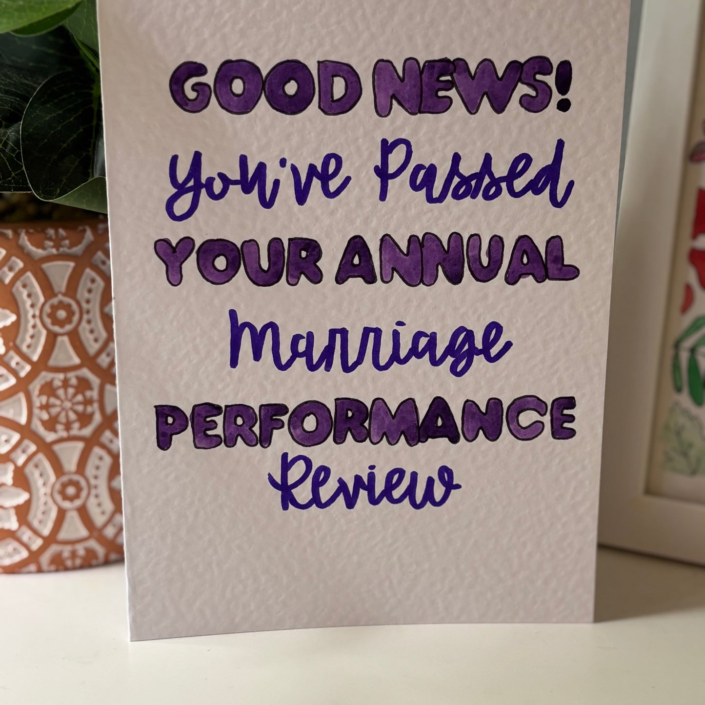 Good News Anniversary Card