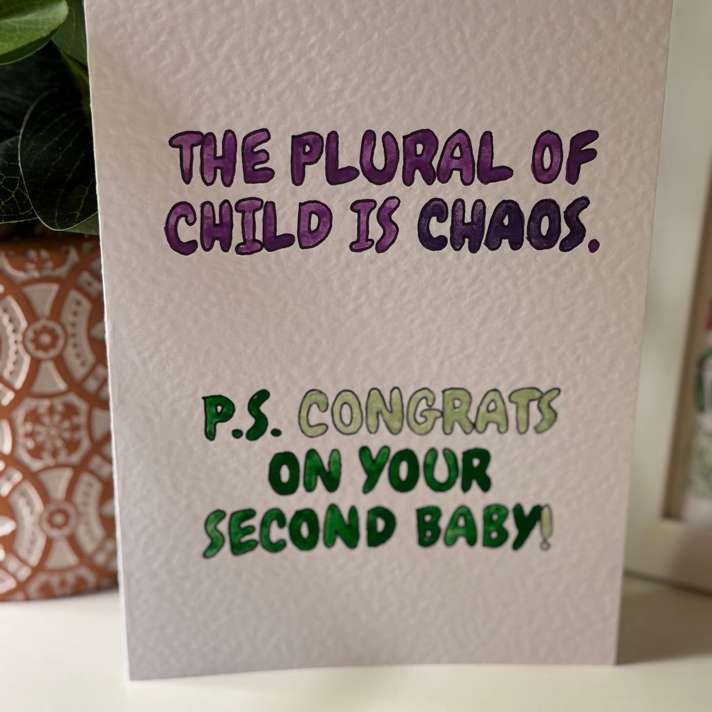 New Kids are Chaos Card