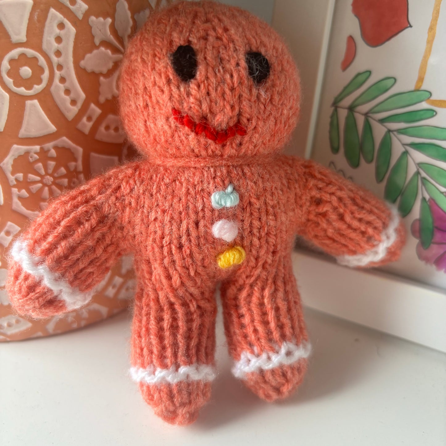Knitted Gingerbread Man