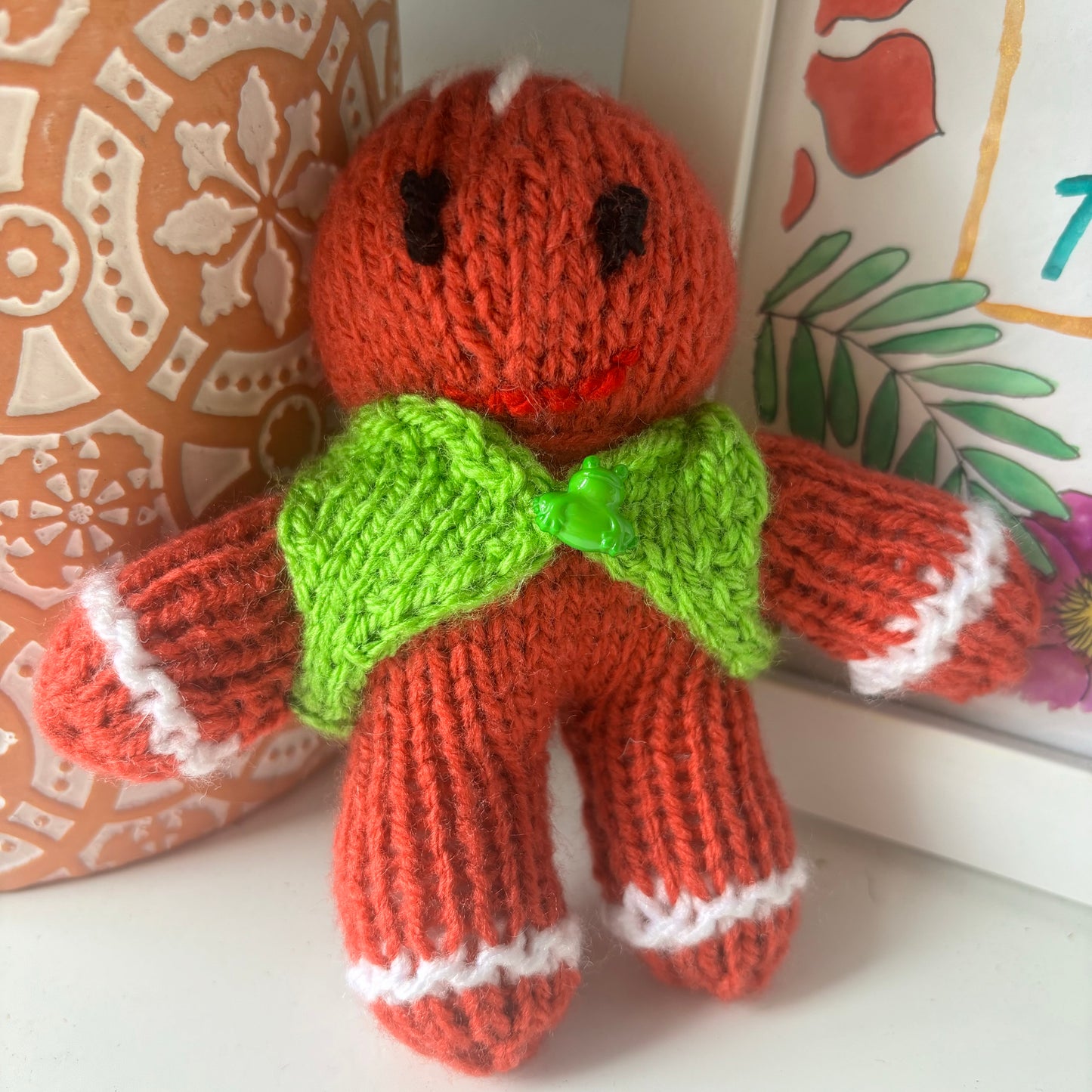 Knitted Gingerbread Man