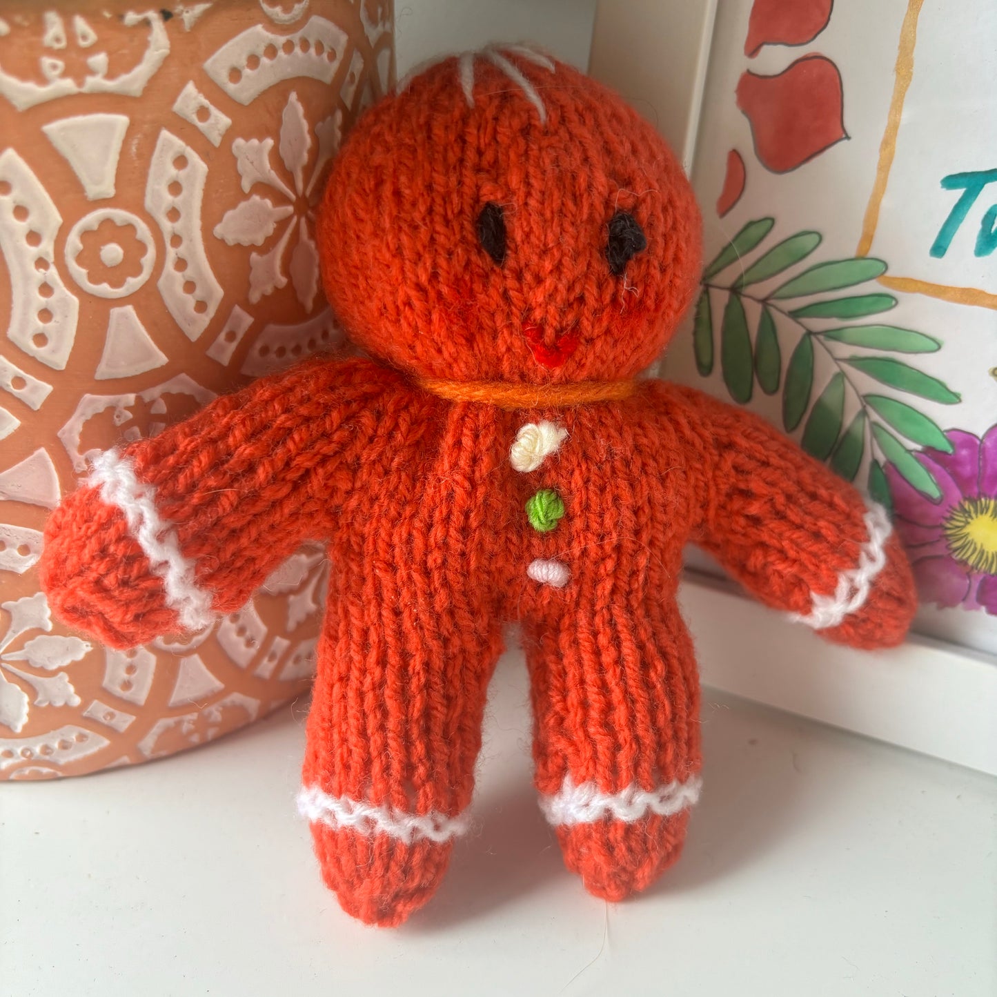 Knitted Gingerbread Man