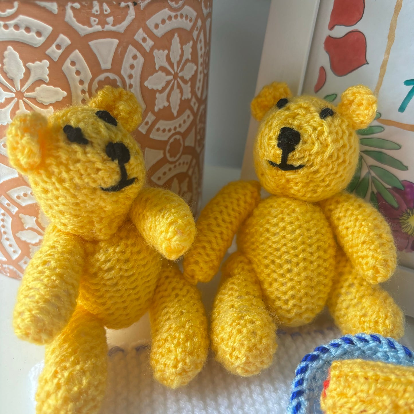 Knitted Teddy Bear's Picnic