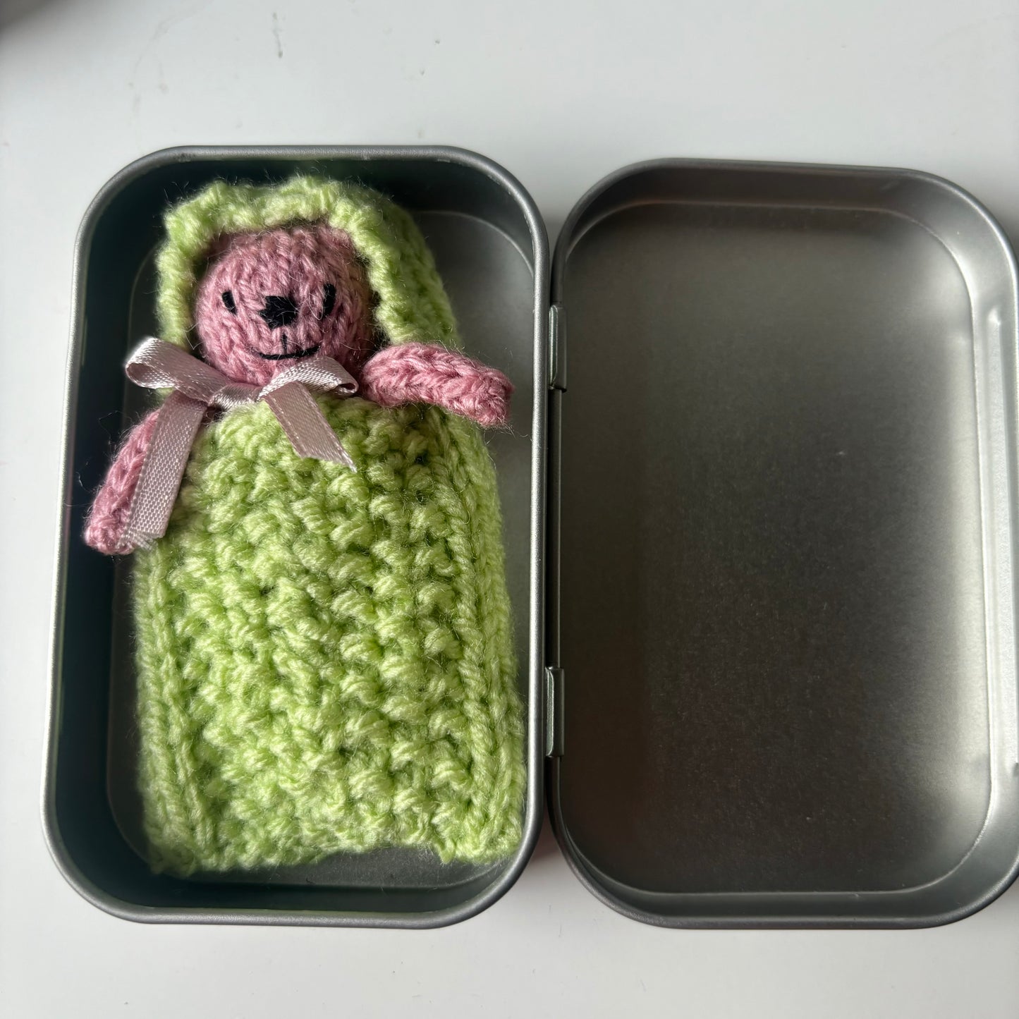 Knitted Box Bears