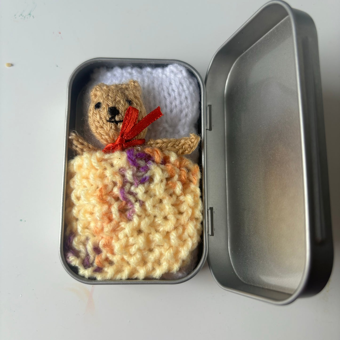 Knitted Box Bears