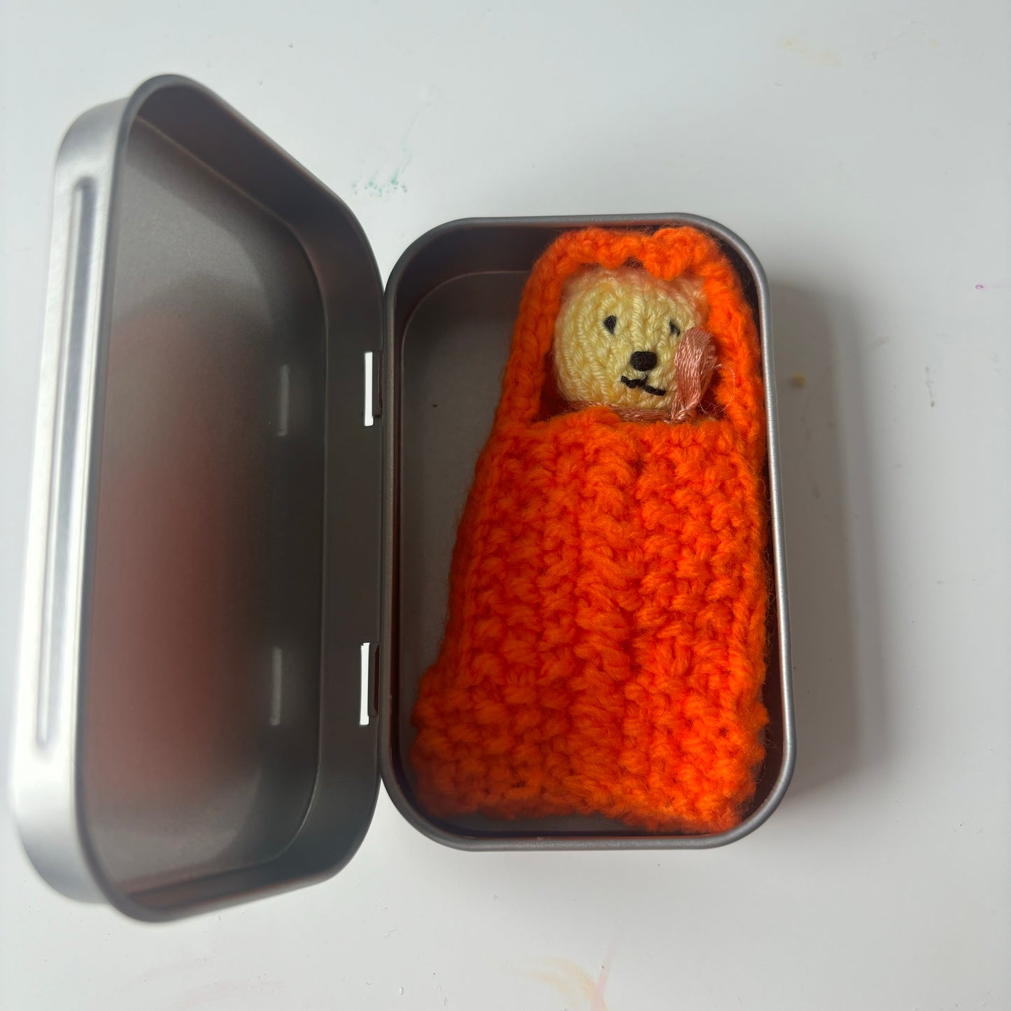 Knitted Box Bears