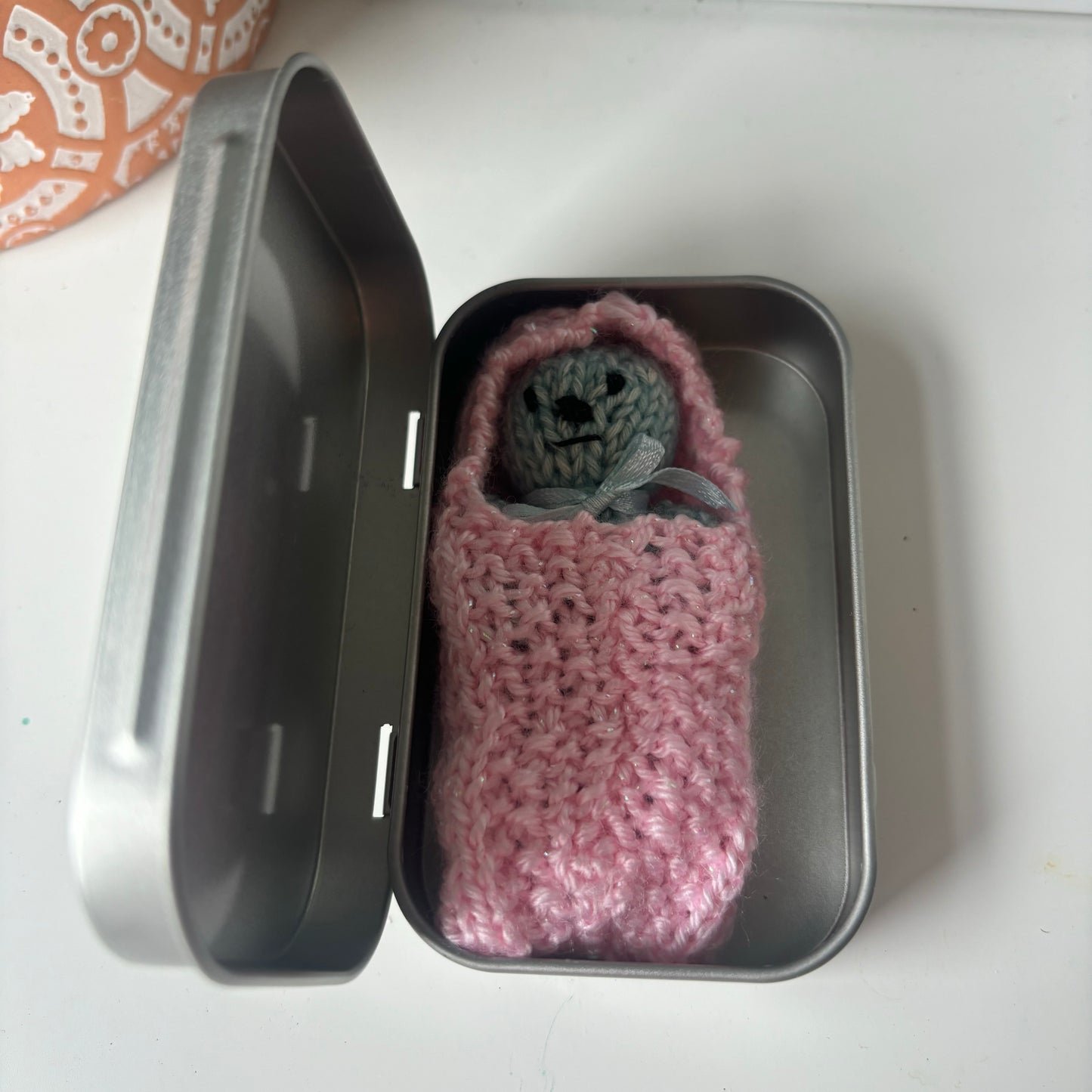 Knitted Box Bears
