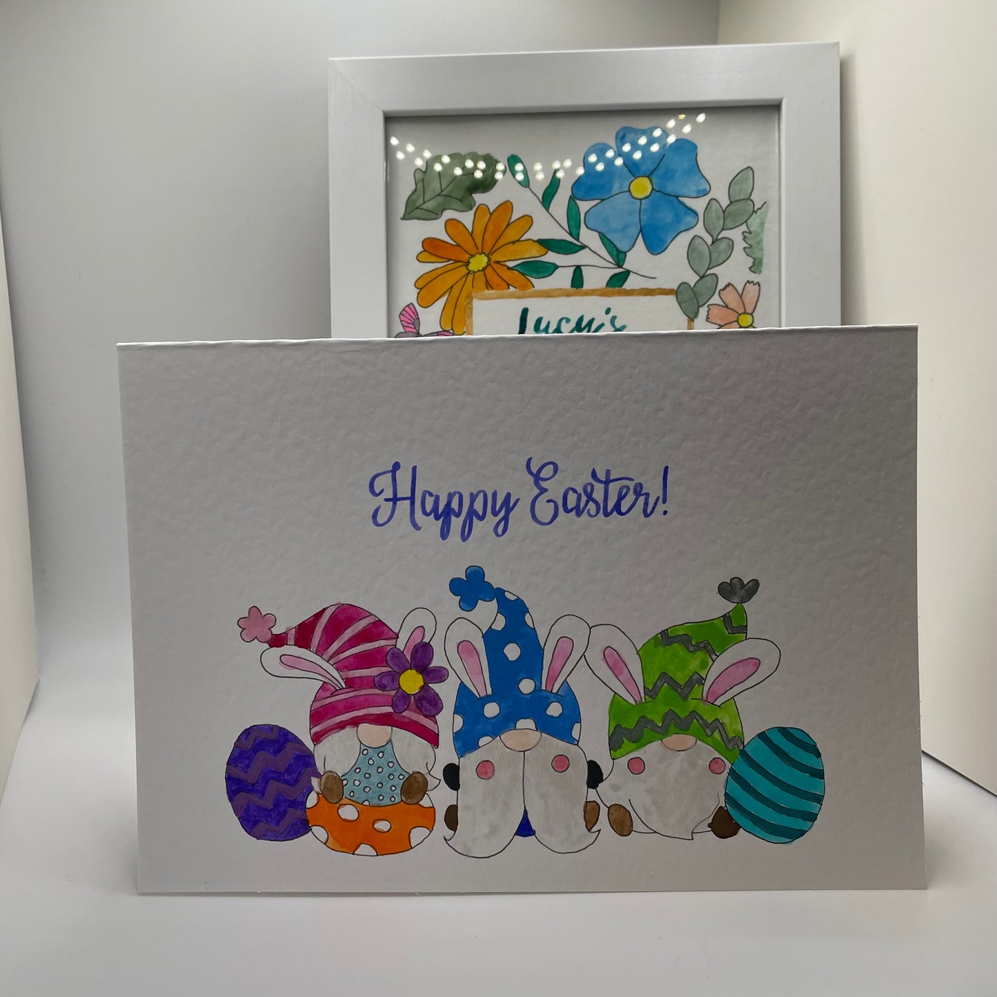 Happy Easter Gnomes Card