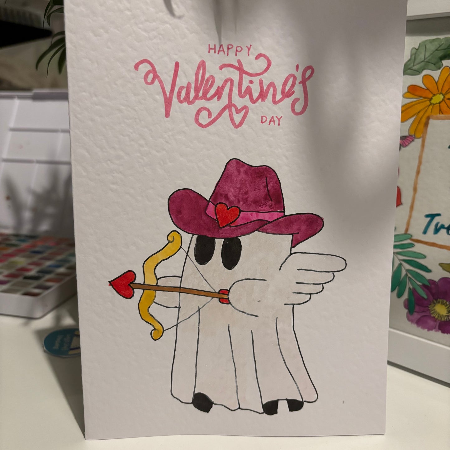 Ghost Valentine's Card