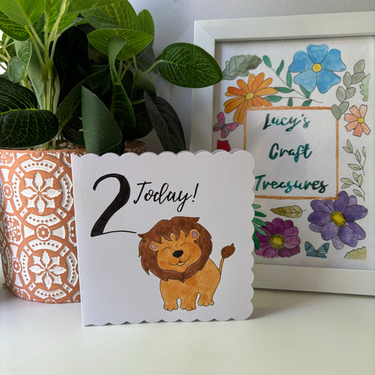 2 Today - Lion Card