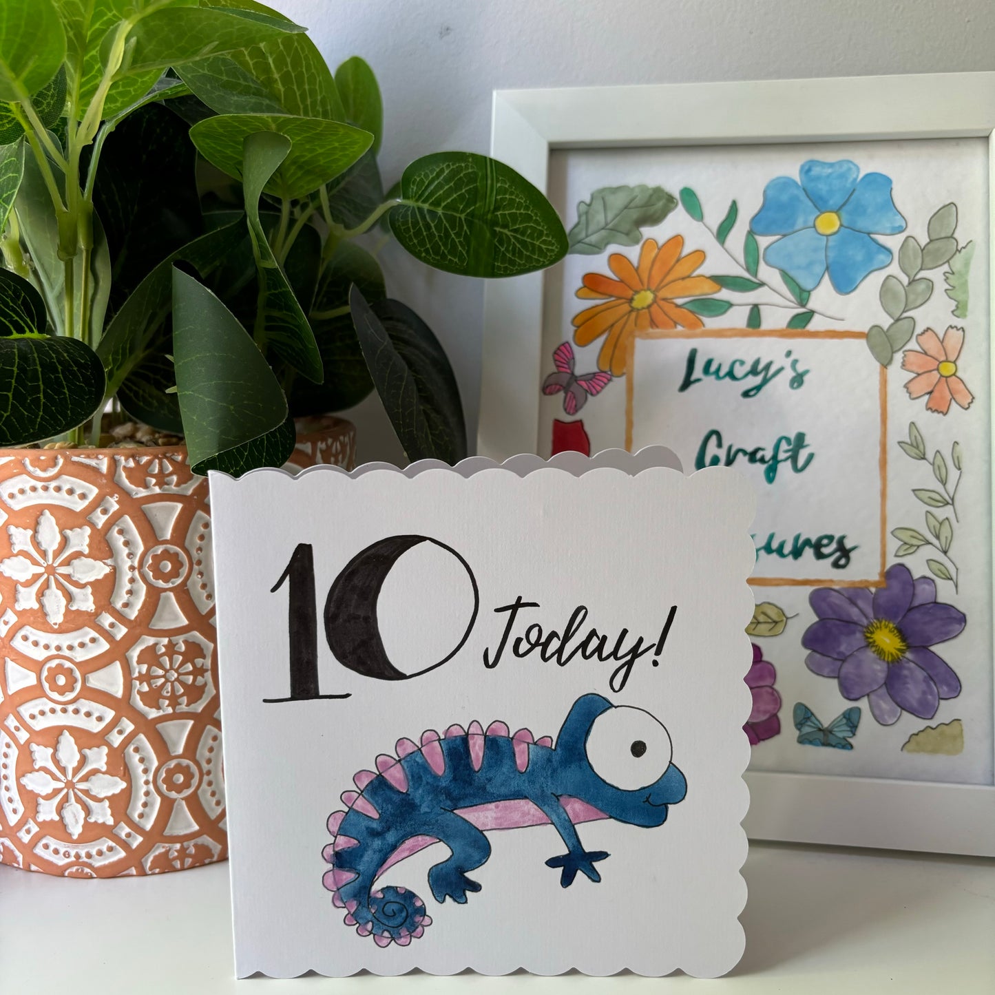 10 Today - Lizard Card