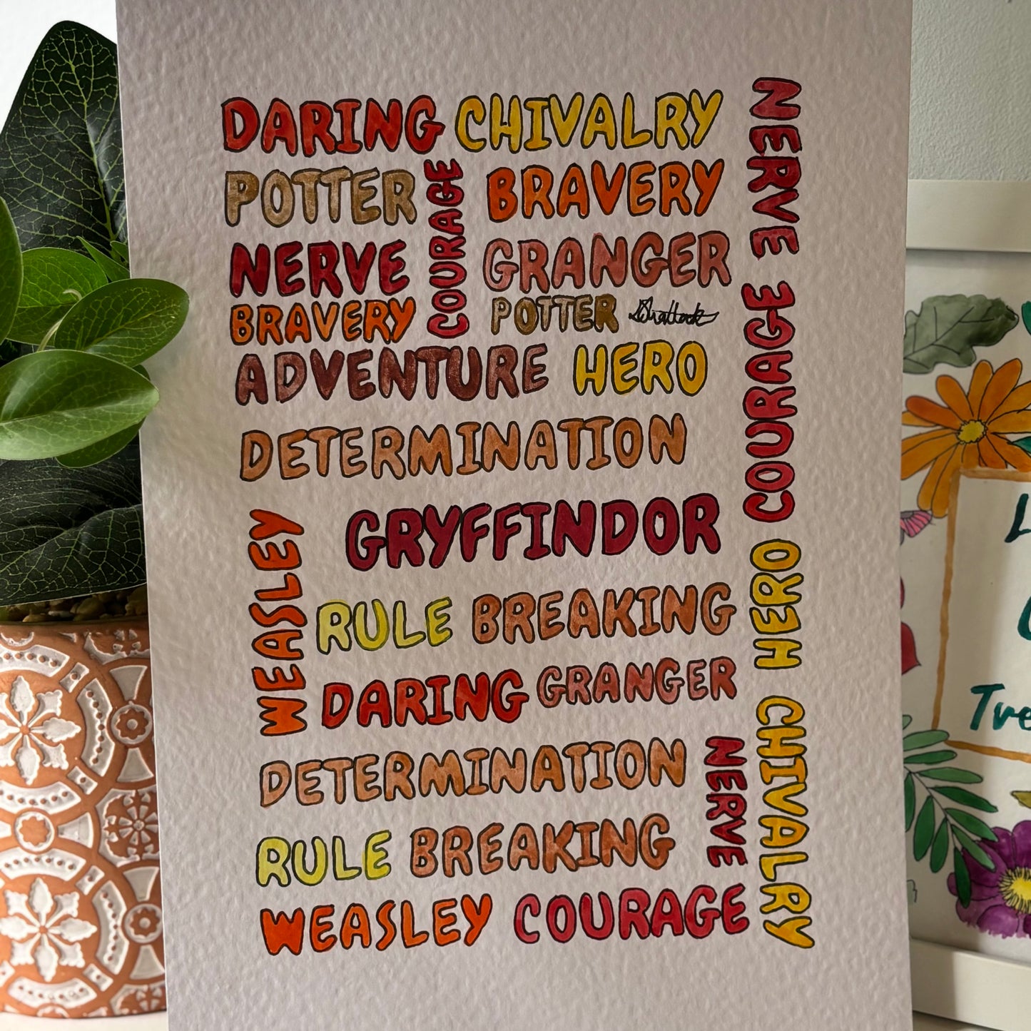 Hogwarts House Posters