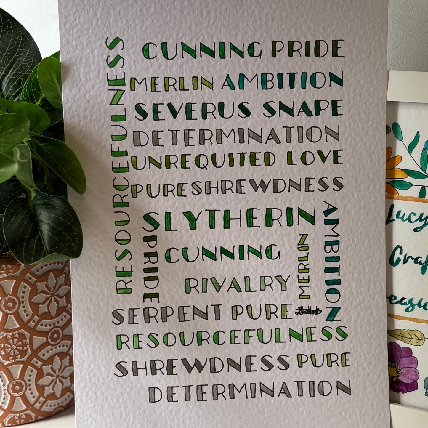 Hogwarts House Posters