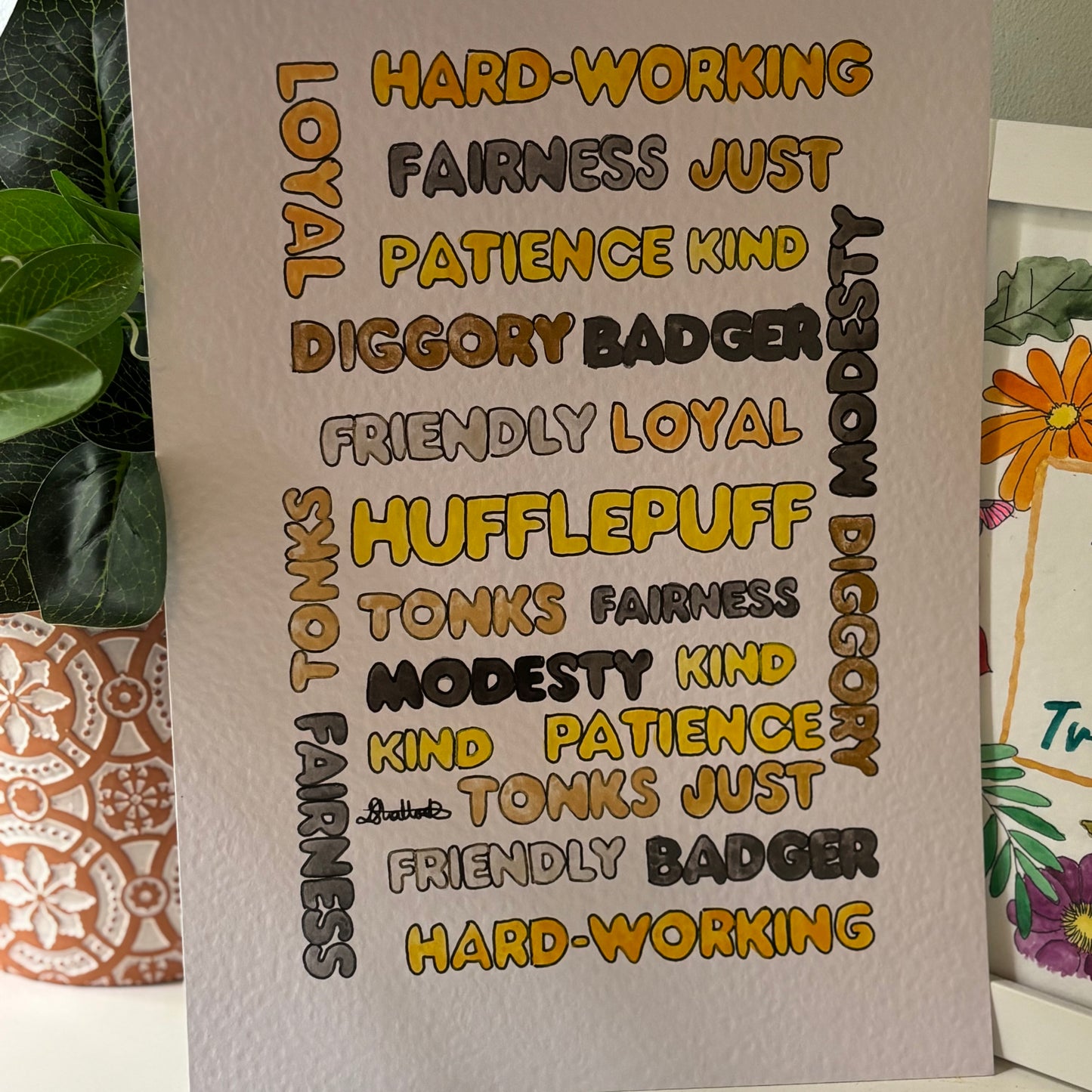 Hogwarts House Posters
