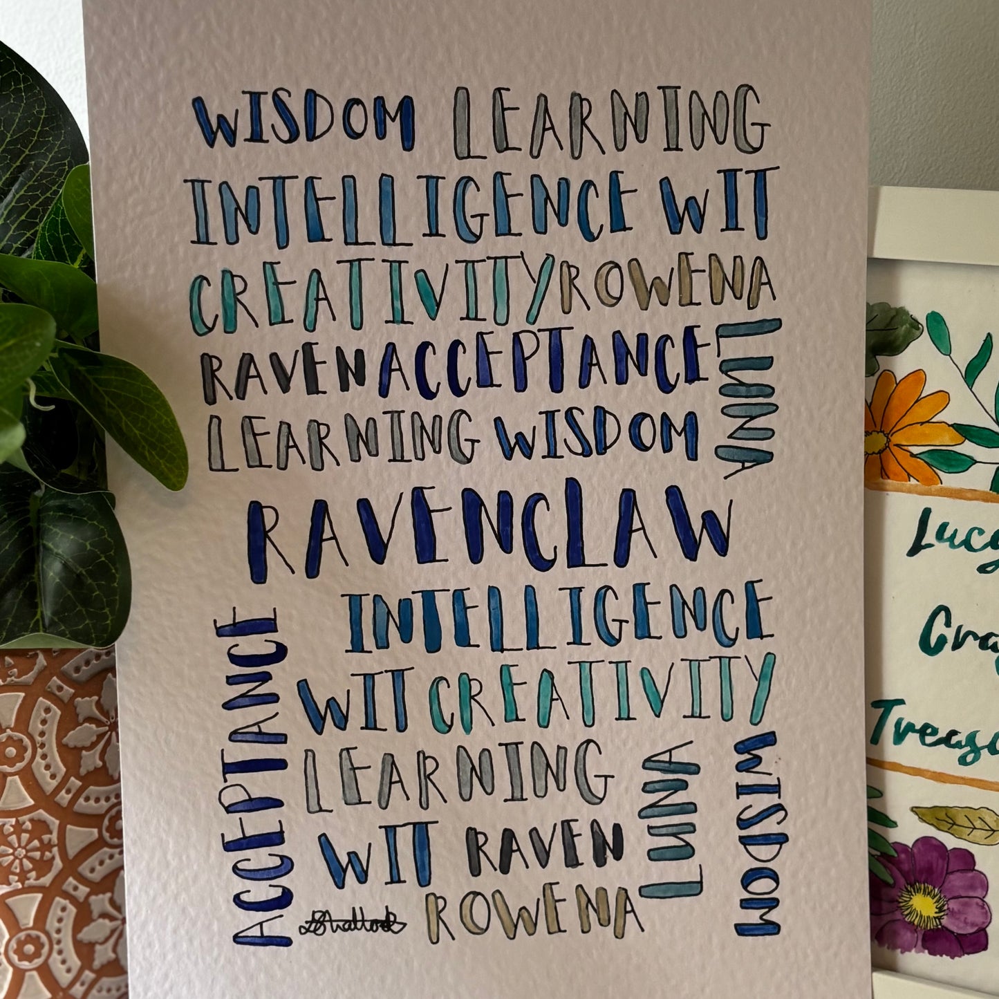 Hogwarts House Posters