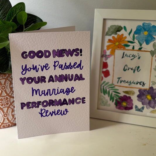 Good News Anniversary Card
