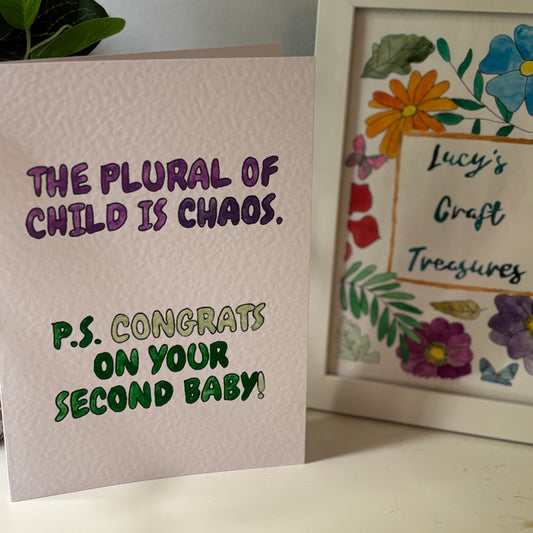 New Kids are Chaos Card