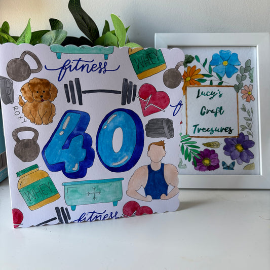 Personalised Big Birthday Card