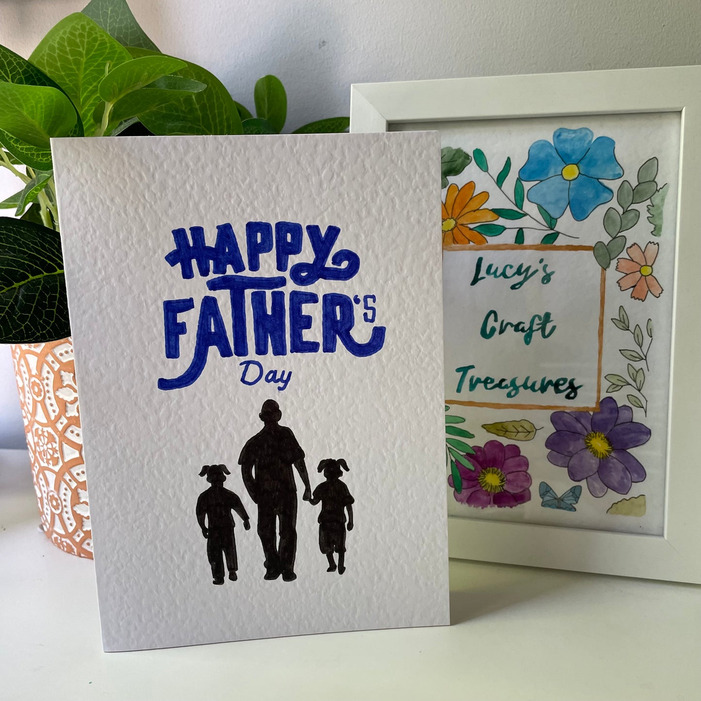 Father Day Card - Two Girls