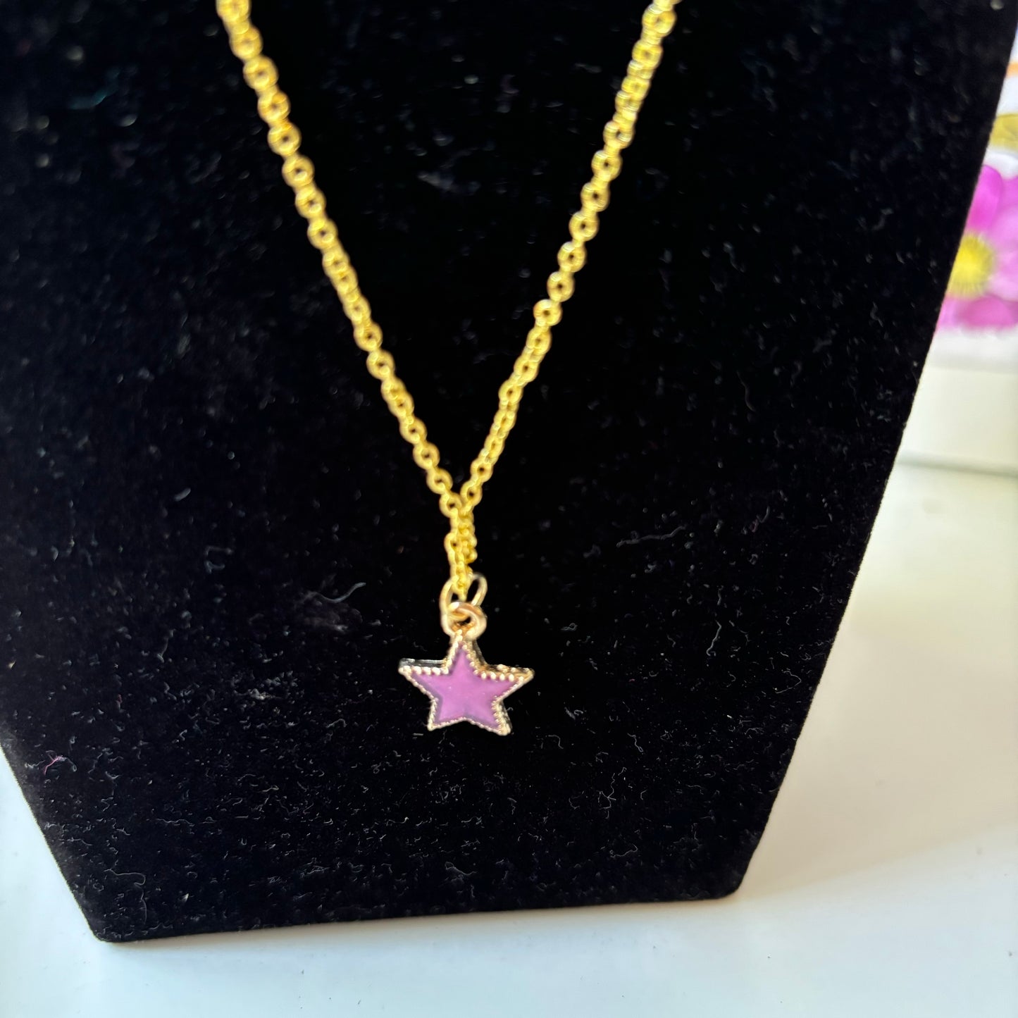 Star Necklace and Earrings Set