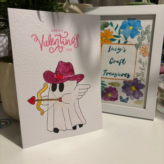 Ghost Valentine's Card