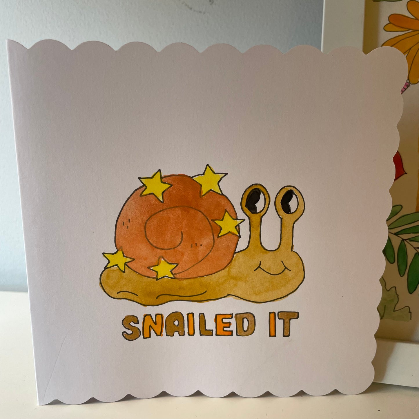 Snailed It Card