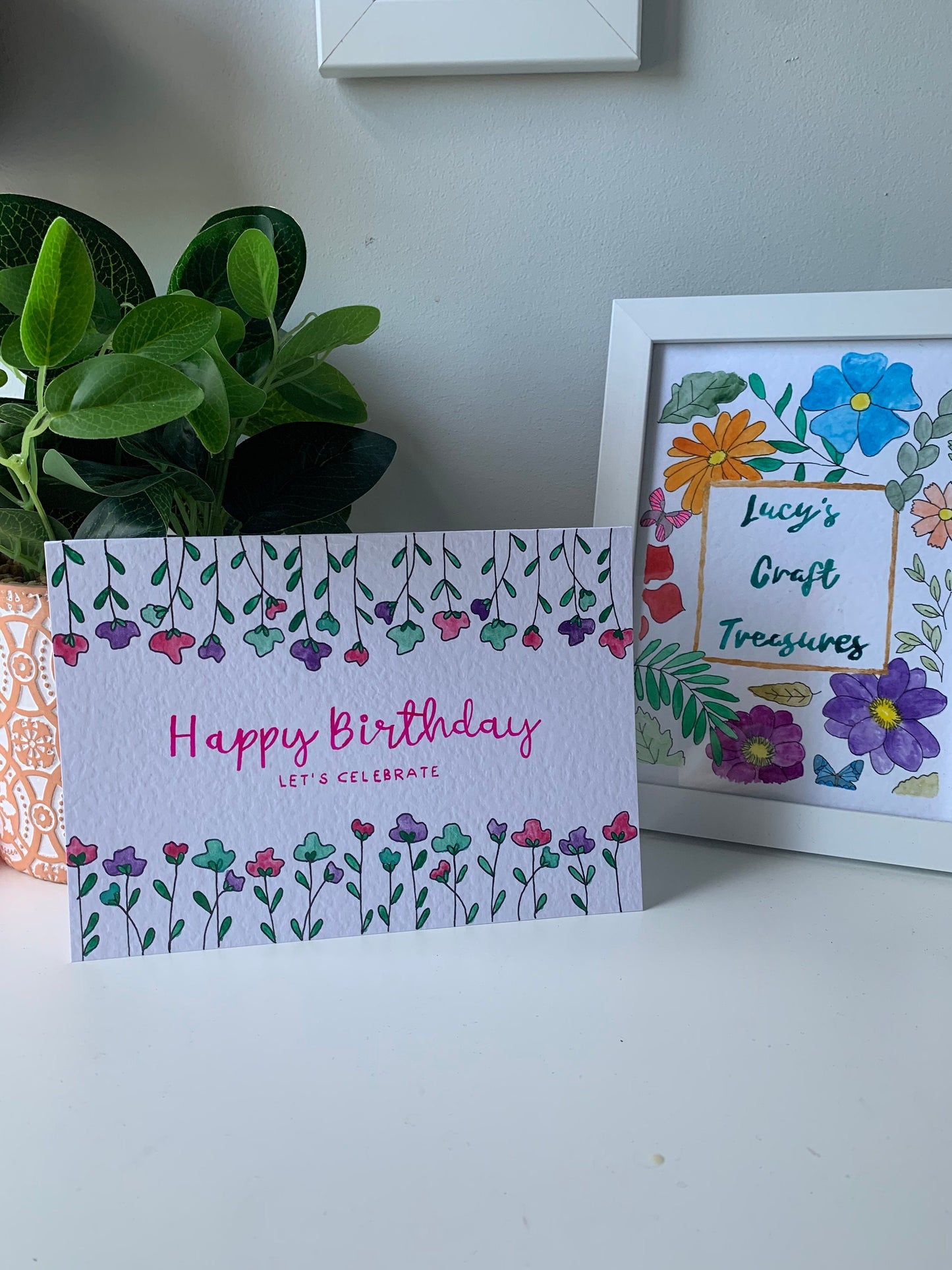 Happy Birthday - Let's Celebrate Card