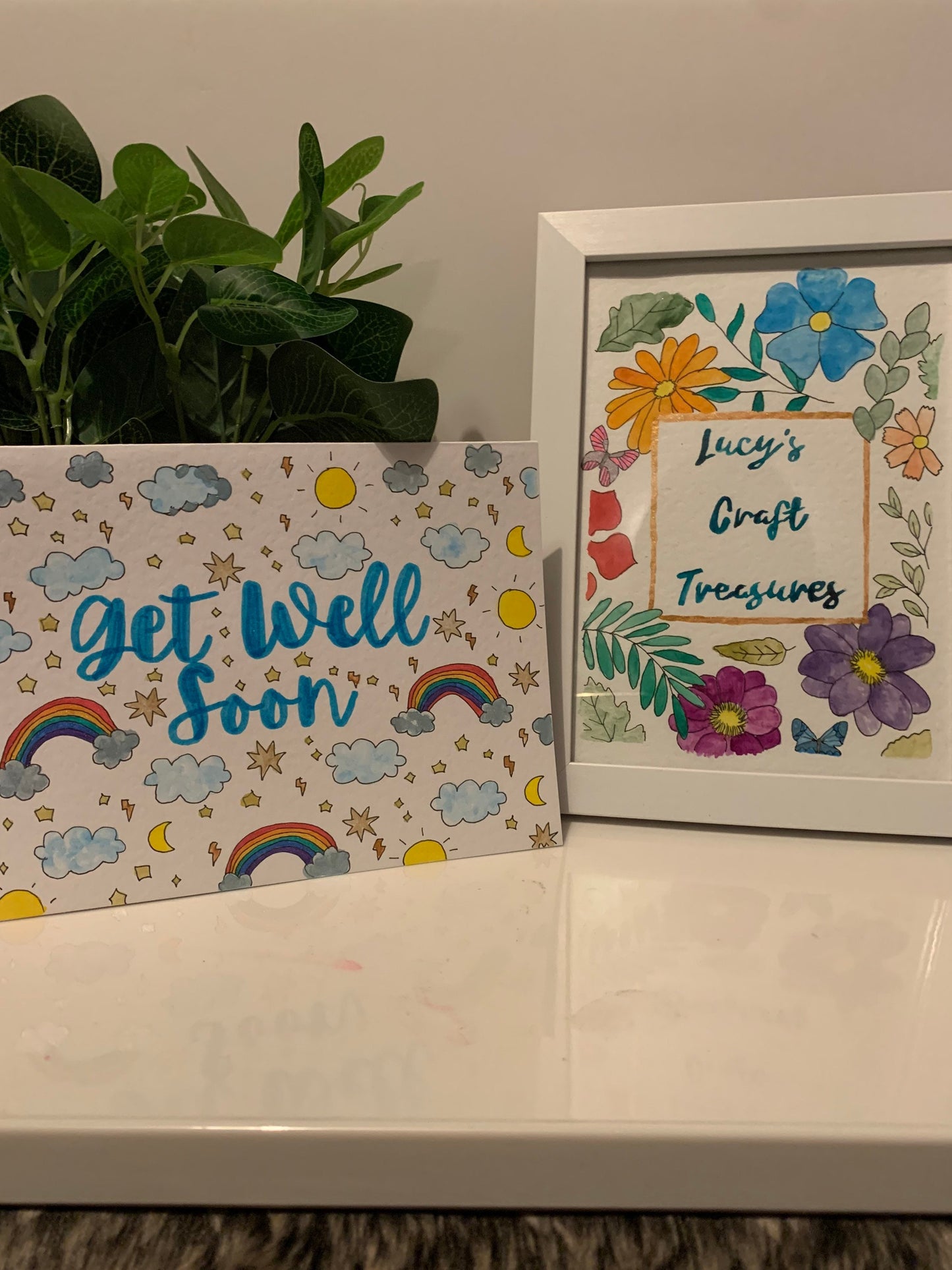 Handmade Get Well Soon Card