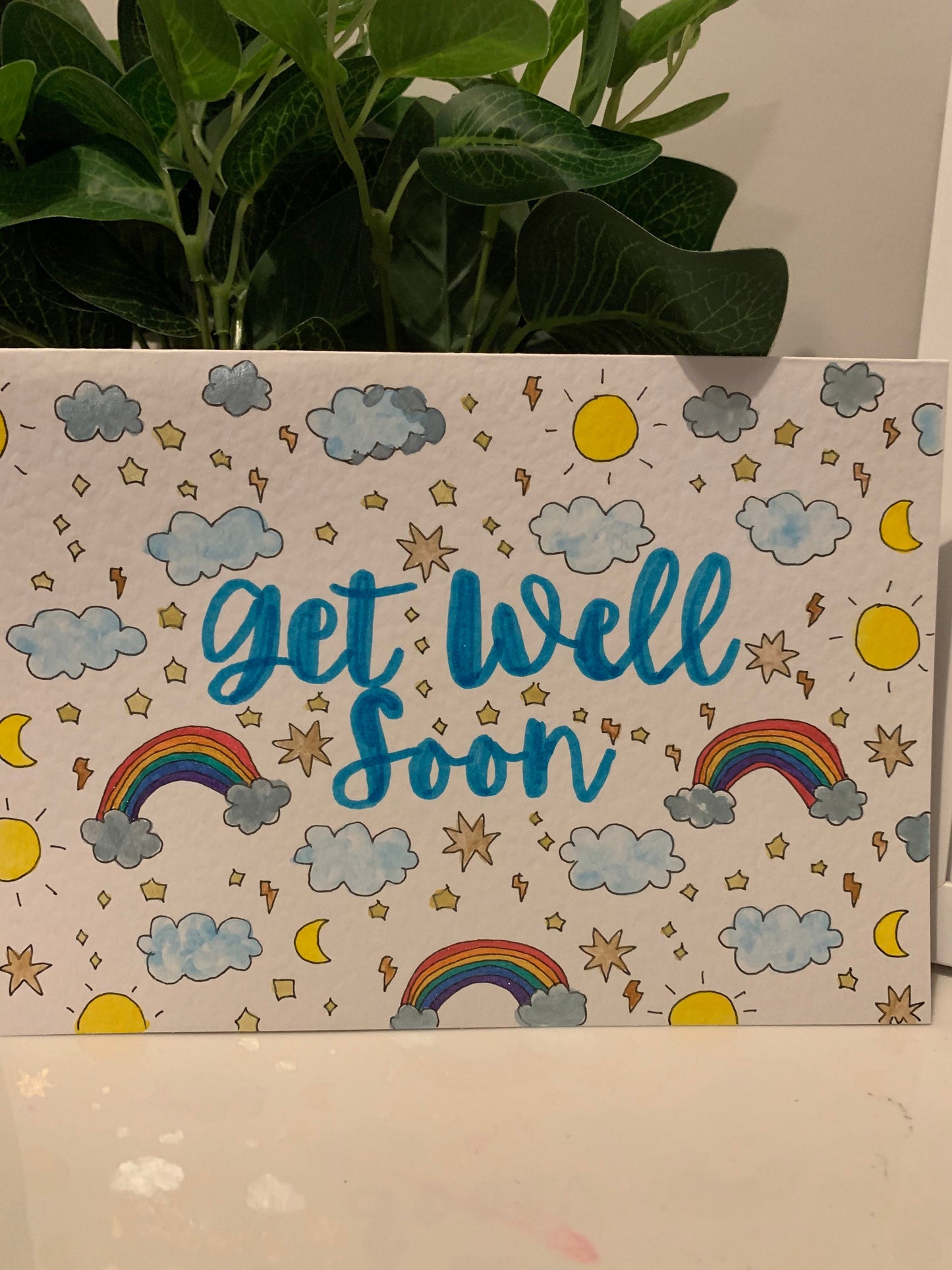 Handmade Get Well Soon Card