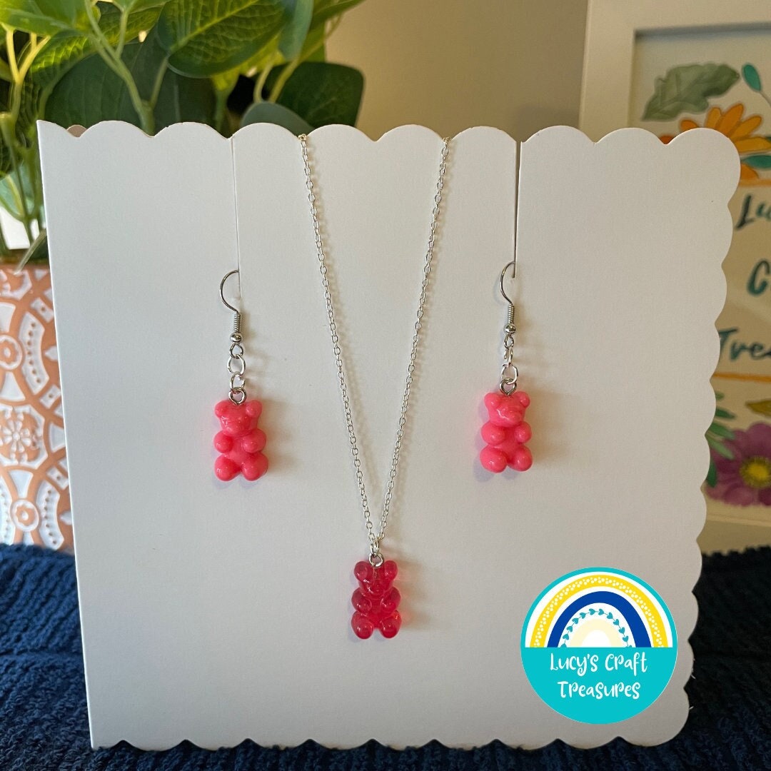 Jewellery Set - Pink Gummy Bears